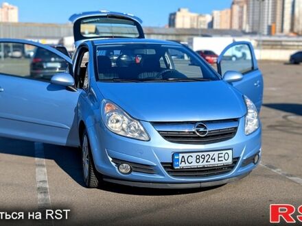 Опель Корса 2007 в Киеве на Automoto.ua Синий Опель Корса, объемом двигателя 1.2 л и пробегом 250 тыс. км за 4200 $, фото 1 на Automoto.ua