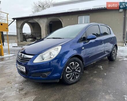 Синий Опель Корса, объемом двигателя 1.23 л и пробегом 205 тыс. км за 4500 $, фото 1 на Automoto.ua