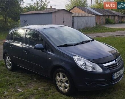 Синий Опель Корса, объемом двигателя 1.25 л и пробегом 235 тыс. км за 4300 $, фото 1 на Automoto.ua