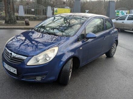 Синий Опель Корса, объемом двигателя 1.2 л и пробегом 217 тыс. км за 3800 $, фото 1 на Automoto.ua