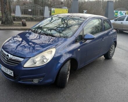 Синий Опель Корса, объемом двигателя 1.2 л и пробегом 217 тыс. км за 3800 $, фото 1 на Automoto.ua