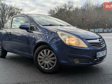 Синий Опель Корса, объемом двигателя 1.23 л и пробегом 197 тыс. км за 3800 $, фото 1 на Automoto.ua