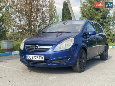 Опель Корса 2009 у Львові на Automoto.ua Синій Опель Корса, об'ємом двигуна 1.2 л та пробігом 234 тис. км за 4500 $, фото 1 на Automoto.ua