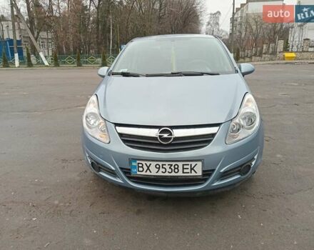 Синий Опель Корса, объемом двигателя 1.23 л и пробегом 349 тыс. км за 4000 $, фото 1 на Automoto.ua
