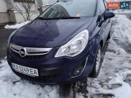 Синий Опель Корса, объемом двигателя 1.3 л и пробегом 211 тыс. км за 5700 $, фото 1 на Automoto.ua