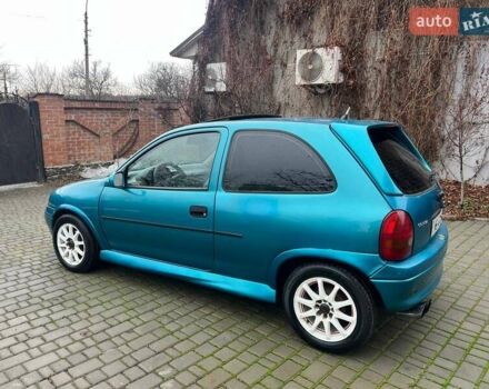 Зеленый Опель Корса, объемом двигателя 1.2 л и пробегом 315 тыс. км за 1450 $, фото 5 на Automoto.ua