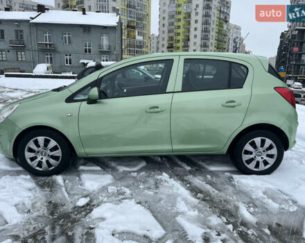 Зеленый Опель Корса, объемом двигателя 1.4 л и пробегом 214 тыс. км за 5500 $, фото 7 на Automoto.ua