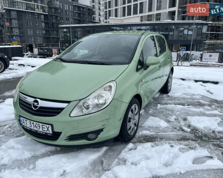 Зеленый Опель Корса, объемом двигателя 1.4 л и пробегом 214 тыс. км за 5500 $, фото 6 на Automoto.ua