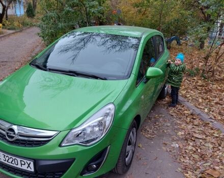 Опель Корса 2012 в Днепре (Днепропетровске) на Automoto.ua Зеленый Опель Корса, объемом двигателя 1.2 л и пробегом 107 тыс. км за 6400 $, фото 1 на Automoto.ua