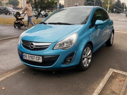 Зеленый Опель Корса, объемом двигателя 1.2 л и пробегом 201 тыс. км за 6500 $, фото 1 на Automoto.ua