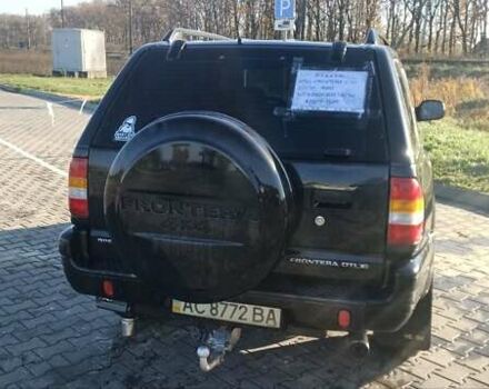 Черный Опель Фронтера, объемом двигателя 2.17 л и пробегом 335 тыс. км за 4800 $, фото 8 на Automoto.ua