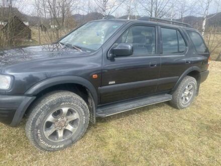 Черный Опель Фронтера, объемом двигателя 2.2 л и пробегом 200 тыс. км за 2800 $, фото 1 на Automoto.ua