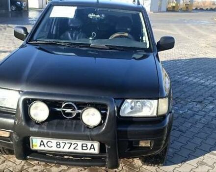 Черный Опель Фронтера, объемом двигателя 2.17 л и пробегом 335 тыс. км за 4800 $, фото 1 на Automoto.ua
