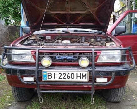 Червоний Опель Фронтера, об'ємом двигуна 2.3 л та пробігом 100 тис. км за 4200 $, фото 5 на Automoto.ua