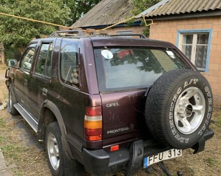 Опель Фронтера 1994 в Полтаве на Automoto.ua Красный Опель Фронтера, объемом двигателя 2.3 л и пробегом 352 тыс. км за 3000 $, фото 5 на Automoto.ua