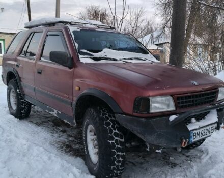 Красный Опель Фронтера, объемом двигателя 2 л и пробегом 370 тыс. км за 6000 $, фото 1 на Automoto.ua