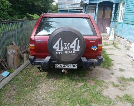 Красный Опель Фронтера, объемом двигателя 2.4 л и пробегом 777 тыс. км за 3600 $, фото 1 на Automoto.ua
