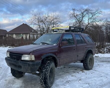 Красный Опель Фронтера, объемом двигателя 2.8 л и пробегом 250 тыс. км за 1600 $, фото 1 на Automoto.ua