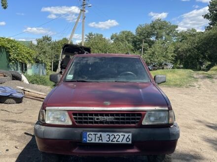 Опель Фронтера 1997 в Виннице на Automoto.ua Красный Опель Фронтера, объемом двигателя 2.5 л и пробегом 209 тыс. км за 1500 $, фото 1 на Automoto.ua