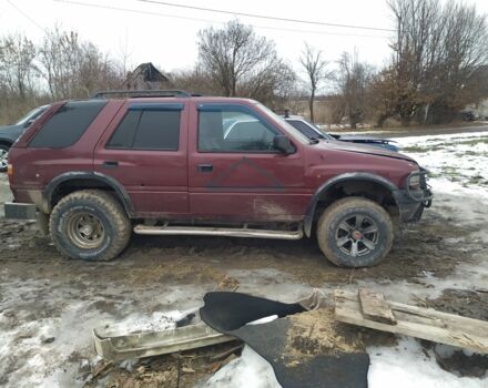 Красный Опель Фронтера, объемом двигателя 2 л и пробегом 2 тыс. км за 1100 $, фото 1 на Automoto.ua