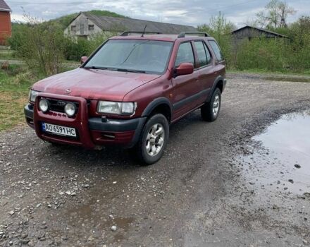 Красный Опель Фронтера, объемом двигателя 2.2 л и пробегом 128 тыс. км за 3500 $, фото 1 на Automoto.ua