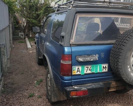 Синий Опель Фронтера, объемом двигателя 2.2 л и пробегом 336 тыс. км за 3000 $, фото 13 на Automoto.ua