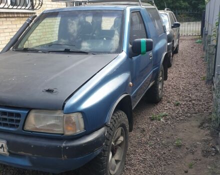 Синий Опель Фронтера, объемом двигателя 2.2 л и пробегом 336 тыс. км за 3000 $, фото 14 на Automoto.ua