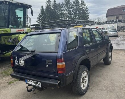 Синий Опель Фронтера, объемом двигателя 2.5 л и пробегом 200 тыс. км за 1950 $, фото 4 на Automoto.ua