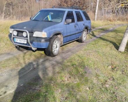 Синий Опель Фронтера, объемом двигателя 2.4 л и пробегом 290 тыс. км за 3500 $, фото 1 на Automoto.ua