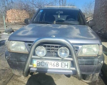 Синий Опель Фронтера, объемом двигателя 2 л и пробегом 390 тыс. км за 2500 $, фото 1 на Automoto.ua