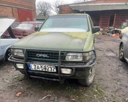 Зеленый Опель Фронтера, объемом двигателя 2.2 л и пробегом 354 тыс. км за 1200 $, фото 3 на Automoto.ua