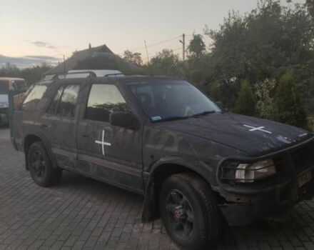 Зеленый Опель Фронтера, объемом двигателя 2.8 л и пробегом 300 тыс. км за 2142 $, фото 1 на Automoto.ua