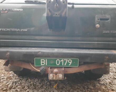 Зеленый Опель Фронтера, объемом двигателя 0 л и пробегом 270 тыс. км за 1400 $, фото 6 на Automoto.ua