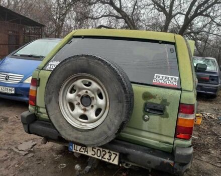 Зеленый Опель Фронтера, объемом двигателя 2.2 л и пробегом 354 тыс. км за 1200 $, фото 1 на Automoto.ua