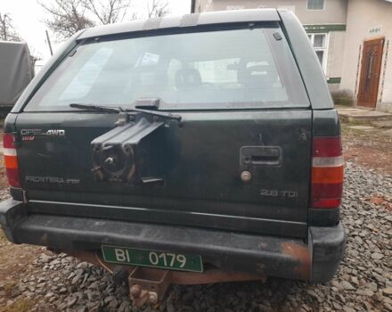 Зеленый Опель Фронтера, объемом двигателя 0 л и пробегом 270 тыс. км за 1400 $, фото 5 на Automoto.ua