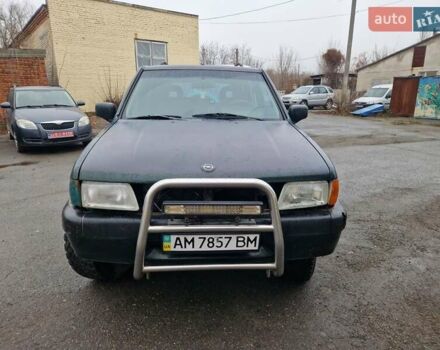 Зеленый Опель Фронтера, объемом двигателя 2.2 л и пробегом 213 тыс. км за 3000 $, фото 1 на Automoto.ua