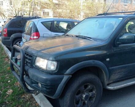 Зеленый Опель Фронтера, объемом двигателя 2.2 л и пробегом 183 тыс. км за 2200 $, фото 2 на Automoto.ua