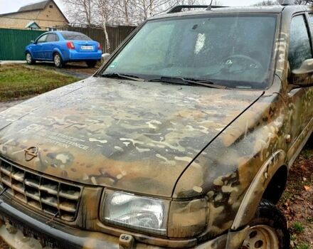 Зеленый Опель Фронтера, объемом двигателя 2.2 л и пробегом 250 тыс. км за 1500 $, фото 1 на Automoto.ua