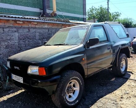 Зеленый Опель Фронтера, объемом двигателя 2 л и пробегом 253 тыс. км за 4000 $, фото 1 на Automoto.ua