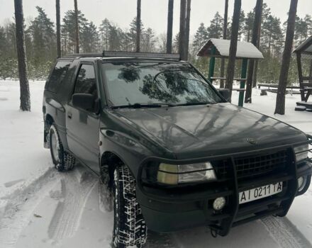 Зеленый Опель Фронтера, объемом двигателя 2 л и пробегом 330 тыс. км за 3600 $, фото 1 на Automoto.ua