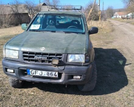 Зеленый Опель Фронтера, объемом двигателя 2 л и пробегом 37 тыс. км за 2200 $, фото 1 на Automoto.ua