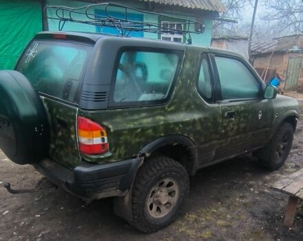 Зеленый Опель Фронтера, объемом двигателя 2 л и пробегом 37 тыс. км за 2300 $, фото 1 на Automoto.ua