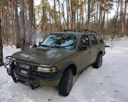 Зеленый Опель Фронтера, объемом двигателя 2.8 л и пробегом 257 тыс. км за 5100 $, фото 1 на Automoto.ua