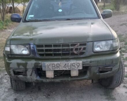 Зеленый Опель Фронтера, объемом двигателя 2 л и пробегом 410 тыс. км за 2099 $, фото 1 на Automoto.ua