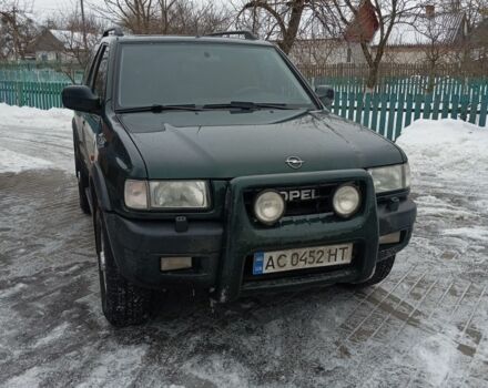 Зеленый Опель Фронтера, объемом двигателя 2.2 л и пробегом 120 тыс. км за 5100 $, фото 1 на Automoto.ua