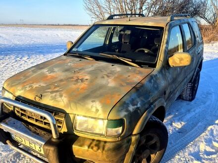 Зеленый Опель Фронтера, объемом двигателя 2.2 л и пробегом 175 тыс. км за 2800 $, фото 1 на Automoto.ua