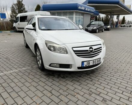 Белый Опель Инсигния, объемом двигателя 2 л и пробегом 363 тыс. км за 3300 $, фото 1 на Automoto.ua