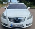 Белый Опель Инсигния, объемом двигателя 1.96 л и пробегом 212 тыс. км за 7000 $, фото 2 на Automoto.ua