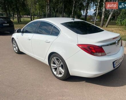 Белый Опель Инсигния, объемом двигателя 1.96 л и пробегом 212 тыс. км за 8800 $, фото 4 на Automoto.ua