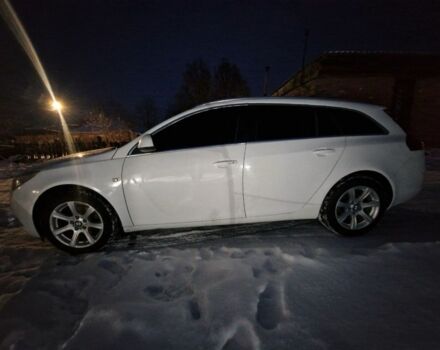 Белый Опель Инсигния, объемом двигателя 2 л и пробегом 172 тыс. км за 6800 $, фото 2 на Automoto.ua